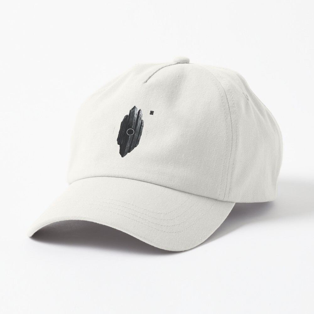 Dad Hat - Futuristic Black Obsidian Monolith