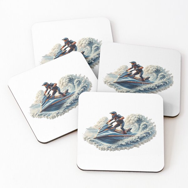 Item preview, JetSki Riding the Perfect Wave designed and sold by WackyJacks.