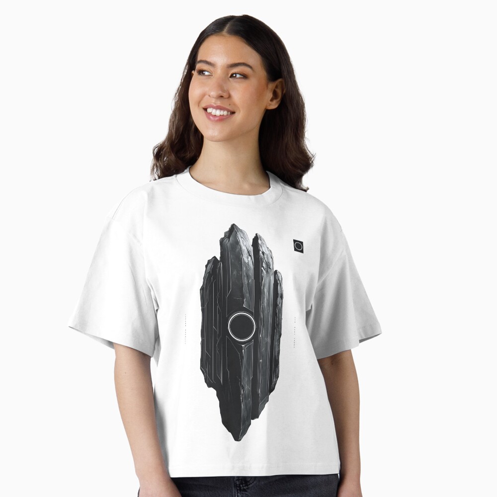 Obsidian Monolith: Sci-Fi Minimalist