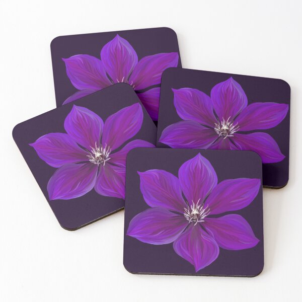 Item preview, Clematis (no outline) designed and sold by ArtbyDLP.
