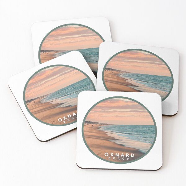 Item preview, Tranquil Evening at Oxnard Beach, California designed and sold by CircinusStore.