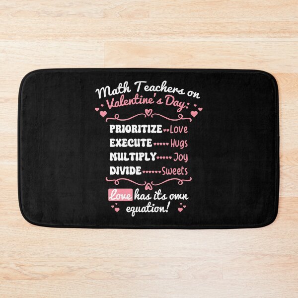 Item preview,  Funny Math Teacher Valentine's Day PEMDAS Lover Gift - Valentines day Order Of Operations Valentines Math Teacher designed and sold by JUSTBEELEGANT.