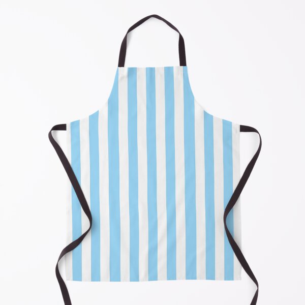 Item preview, Light Blue and White Stripes Pattern designed and sold by OneThreeSix.