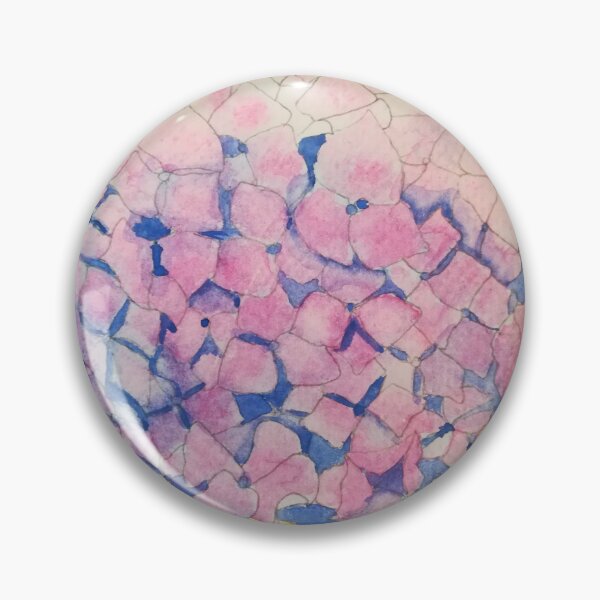 Item preview, Pink hydrangea watercolour painting  designed and sold by esvb.