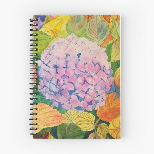 Item preview, Pink hydrangea watercolour painting  designed and sold by esvb.