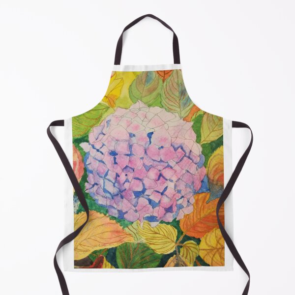Item preview, Pink hydrangea watercolour painting designed and sold by esvb.