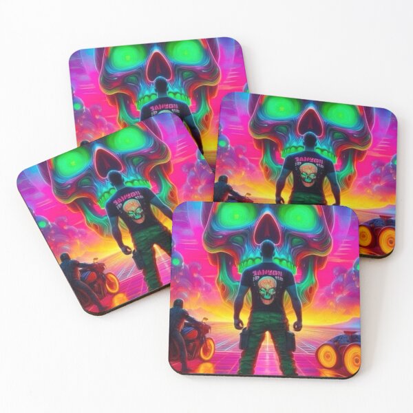 Item preview, Neon Apocalypse: The Rider’s Confrontation designed and sold by Thaivi Design.