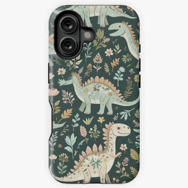 Aperçu de l'œuvre Dinosaure fleuri créée et vendue par ArttyStuff.