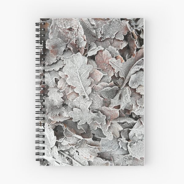 Item preview, Frosty winter leaves photograph  designed and sold by esvb.