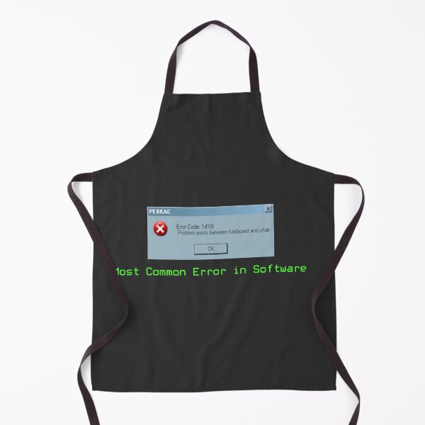 Item preview, Pebkac Error designed and sold by zombiechan51.