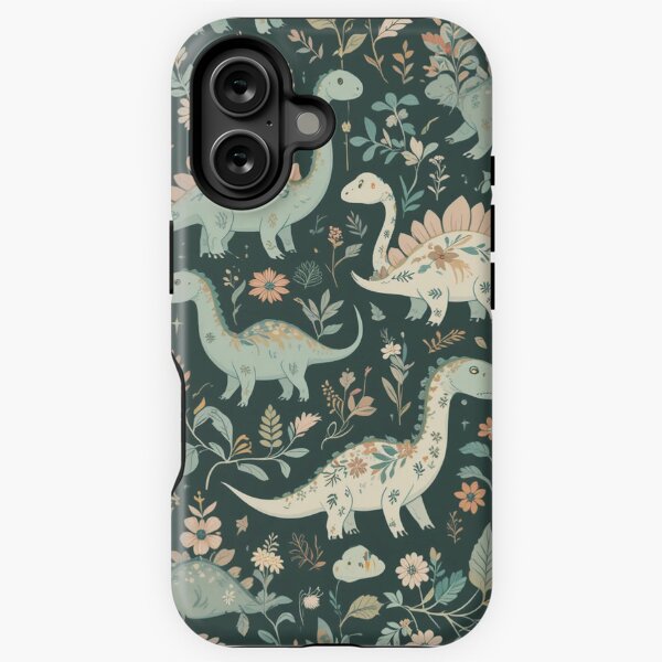 Aperçu de l'œuvre Dinosaure fleuri créée et vendue par ArttyStuff.