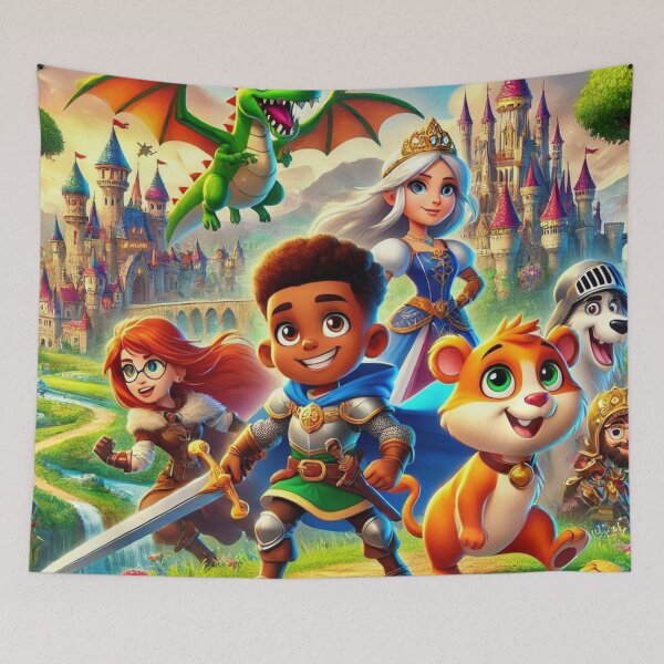 Item preview, Dragon Land Warriors designed and sold by WyckedLynn.