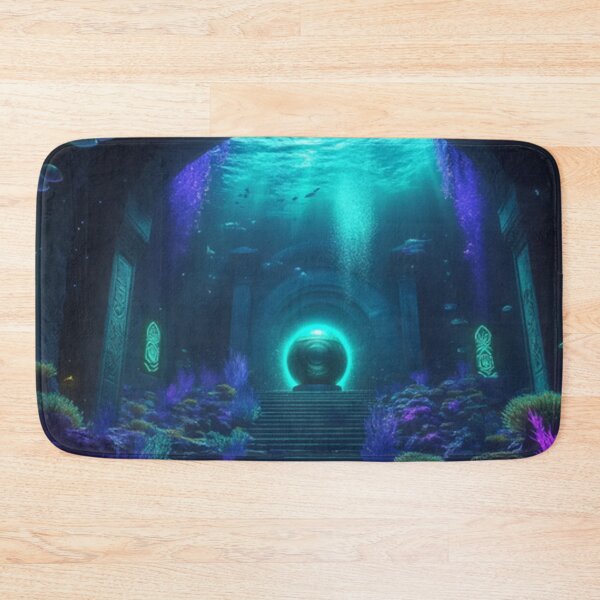 Item preview, Sanctuary of the Bioluminescent Depths - Atlantis designed and sold by eXtraHumans.