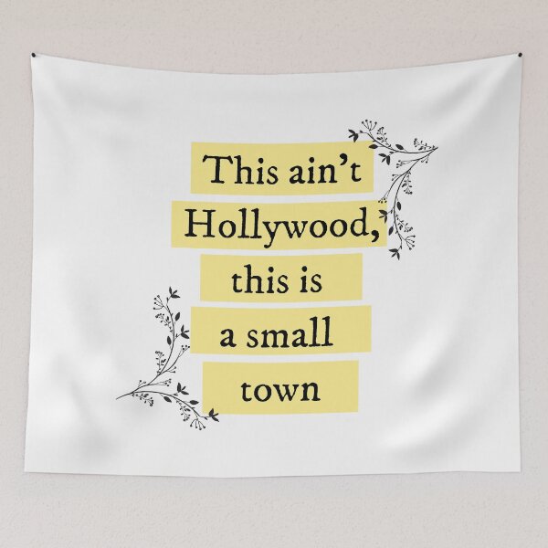 Item preview, This Aint Hollywood This is a Small Town  Taylor Swift  designed and sold by bombalurina.