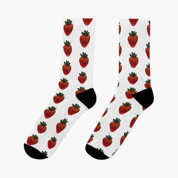 Item preview, Simple cute cartoon strawberry aesthetic sweet  designed and sold by selk-i3.