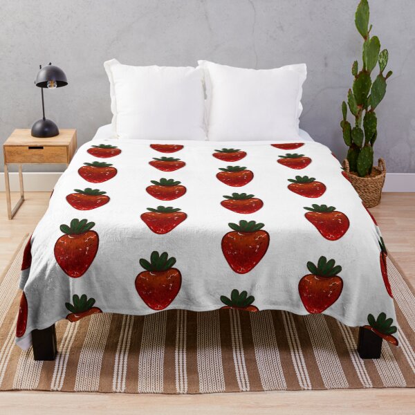 Item preview, Simple cute cartoon strawberry aesthetic sweet  designed and sold by selk-i3.