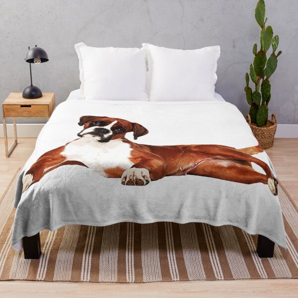 Vista previa del artículo con la obra «Adorable perro boxeador», diseñado y vendido por doglovershirts.