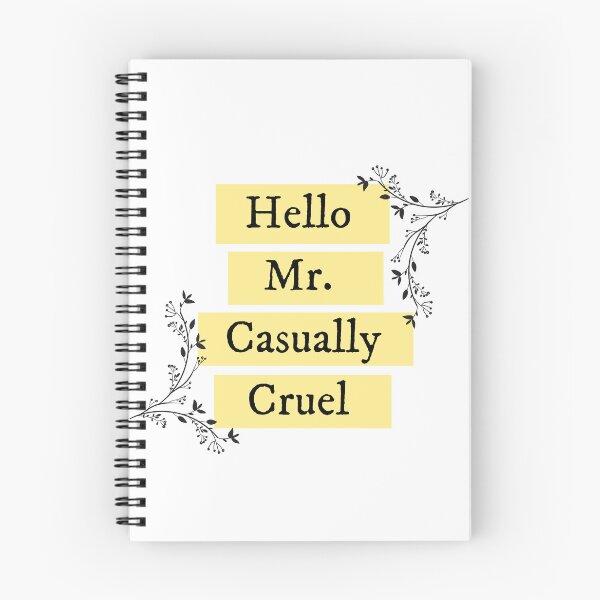Item preview, Hello Mr Casually Cruel - Taylor Swift  designed and sold by bombalurina.