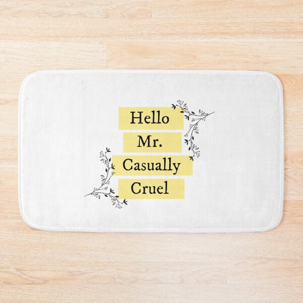 Item preview, Hello Mr Casually Cruel - Taylor Swift  designed and sold by bombalurina.
