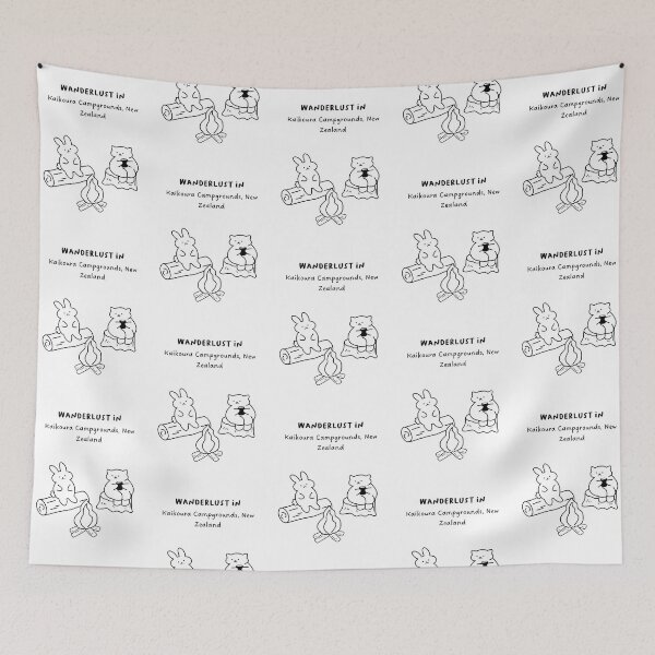 Item preview, Wanderlust in Kaikoura Campgrounds, New Zealand designed and sold by RM-Journey.