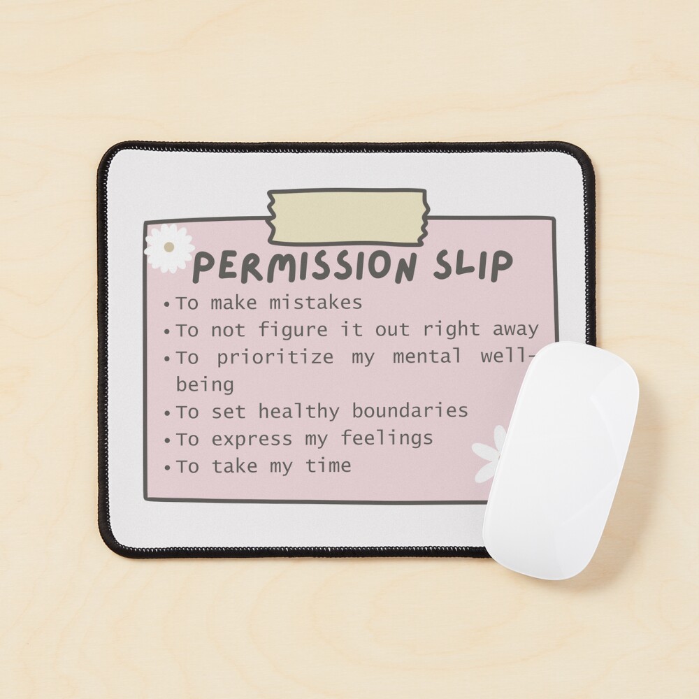 Item preview, Mouse Pad designed and sold by NeurodiverseTea.
