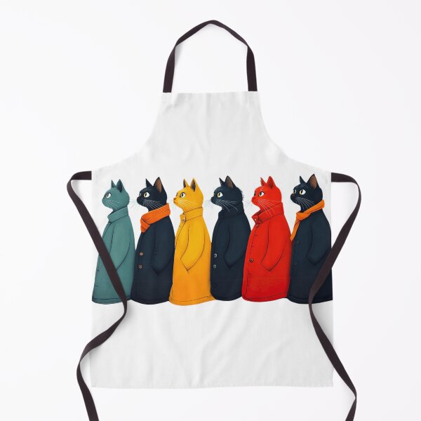 Item preview, CATS WEARING TRENDY WINTER COATS 2025 COLLECTION designed and sold by NikoDeeko.