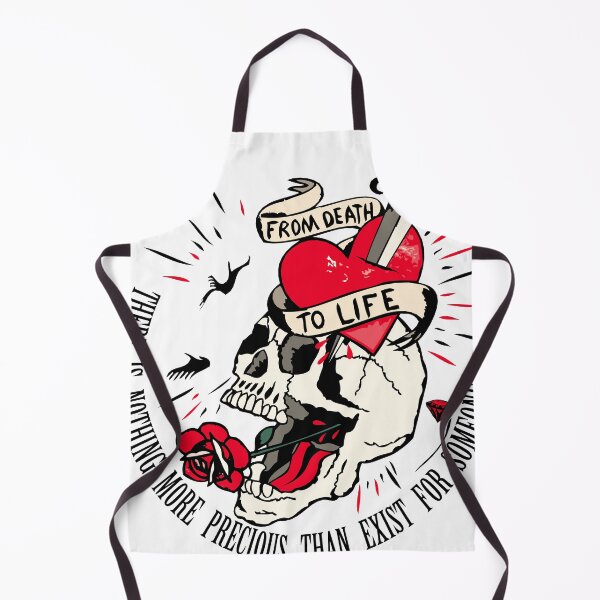 Item preview, Tete de mort tattoo hipster skulls from death to life 2811 D designed and sold by Achille3777.