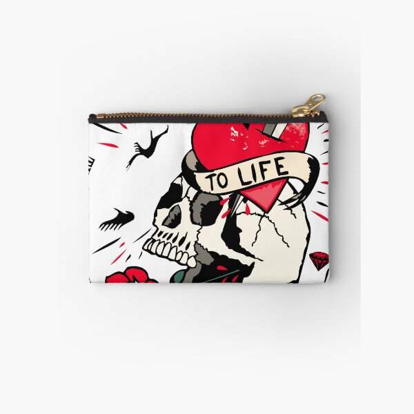 Item preview, Tete de mort tattoo hipster skulls from death to life 2811 D designed and sold by Achille3777.