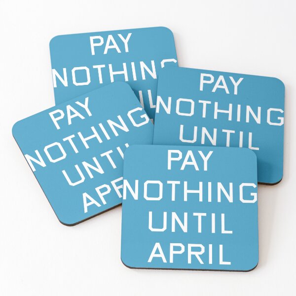 Item preview, Pay Nothing Until April - Inspired by Ed Ruscha designed and sold by letitrip.