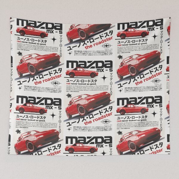 Item preview, Miata Poster designed and sold by carolyn-castro.