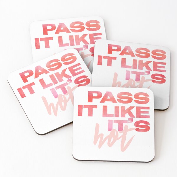 Item preview, Pass It Like It’s Hot - Fun and Sporty T-shirt or Sticker for Volleyball or Basketball  designed and sold by Stickers by @molllyclare.