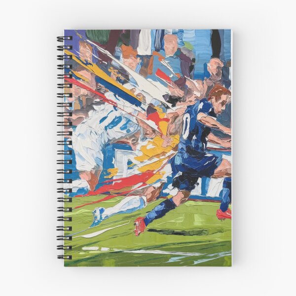 Item preview, An abstract of the energy and movement in Soccer designed and sold by Millzsplace.