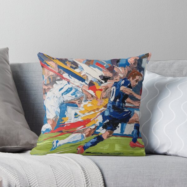 Item preview, An abstract of the energy and movement in Soccer designed and sold by Millzsplace.