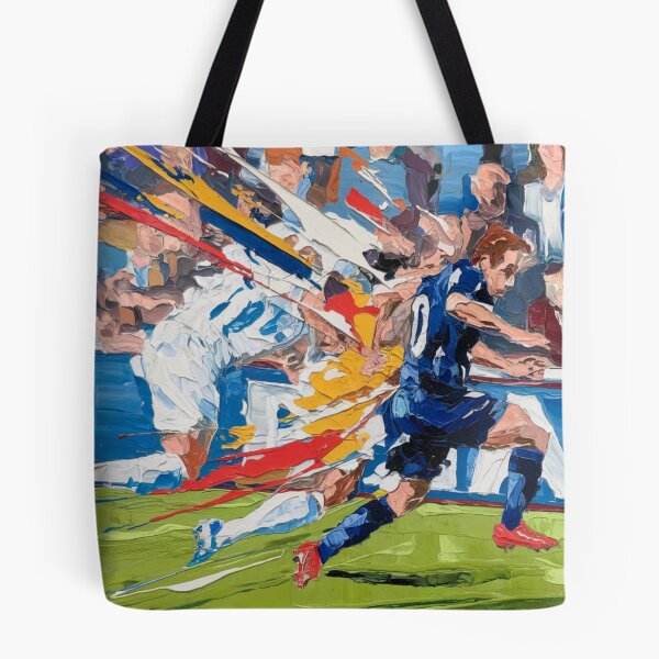 Item preview, An abstract of the energy and movement in Soccer designed and sold by Millzsplace.
