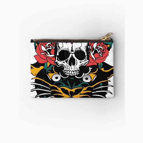 Item preview, hipster skulls panther tete de mort tattoo strike first 2611 A designed and sold by Achille3777.