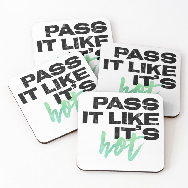 Item preview, Pass It Like It’s Hot Black and Green Ombré - Fun and Sporty T-shirt or Sticker for Volleyball or Basketball  designed and sold by Stickers by @molllyclare.
