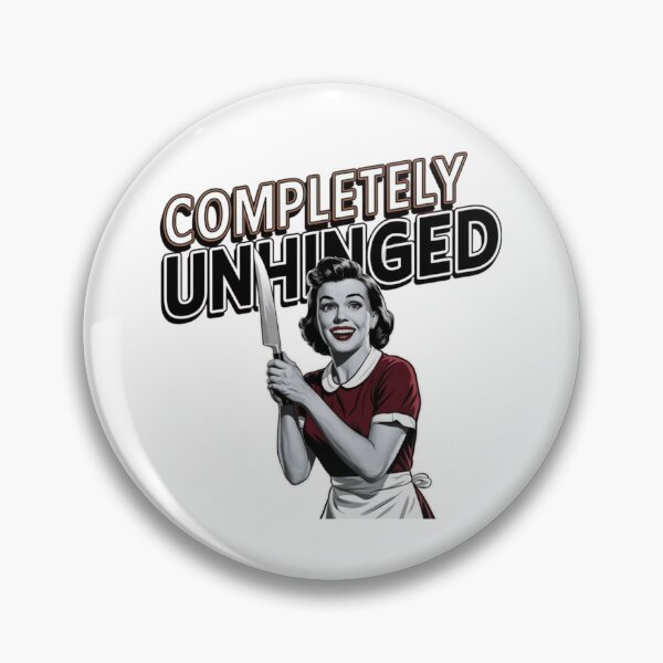 Item preview, Completely unhinged  designed and sold by WaffleGhostShop.