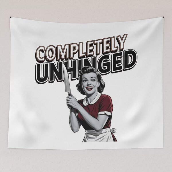 Item preview, Completely unhinged  designed and sold by WaffleGhostShop.