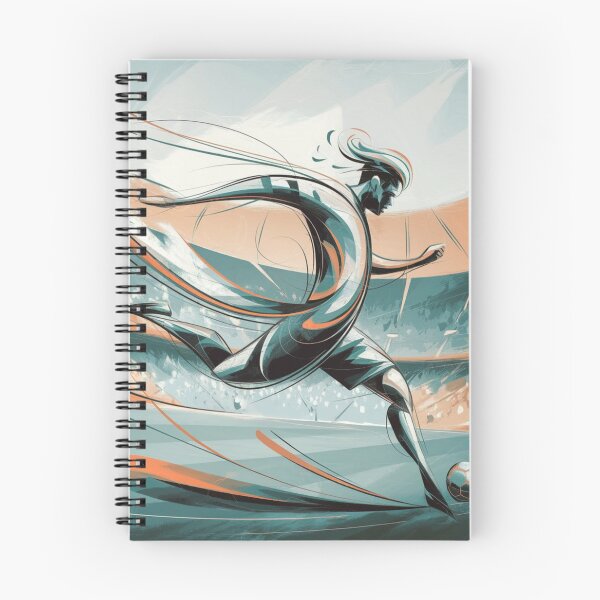Item preview, Soccer player mid kick designed and sold by Millzsplace.
