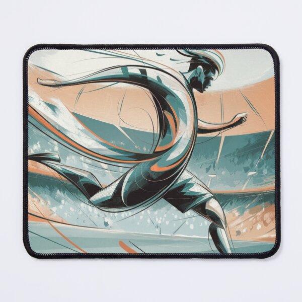 Item preview, Soccer player mid kick designed and sold by Millzsplace.