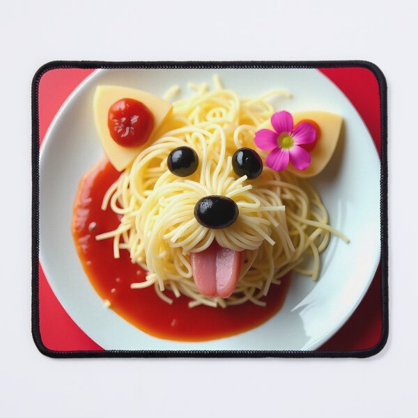 Item preview, Spaghetti Pup - Pasta Pooch Portrait designed and sold by tonyartprints.