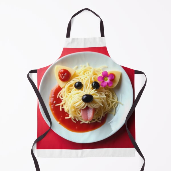 Item preview, Spaghetti Pup - Pasta Pooch Portrait designed and sold by tonyartprints.