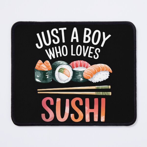 Item preview, Just A Boy Who Loves Sushi Sushi Lover Boy designed and sold by OskarArts.