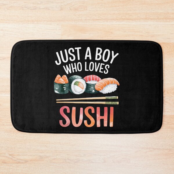 Item preview, Just A Boy Who Loves Sushi Sushi Lover Boy designed and sold by OskarArts.