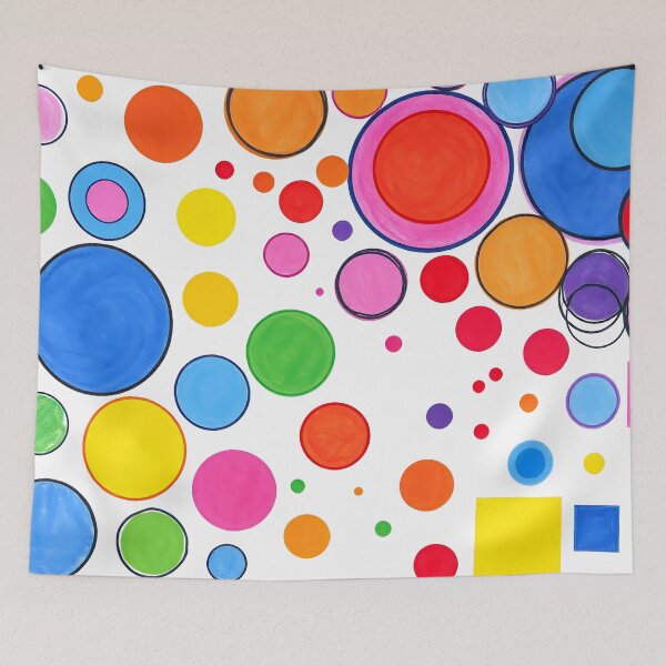 Item preview, Fully cohesive number stacked in multiple colors designed and sold by malik-modern-de.