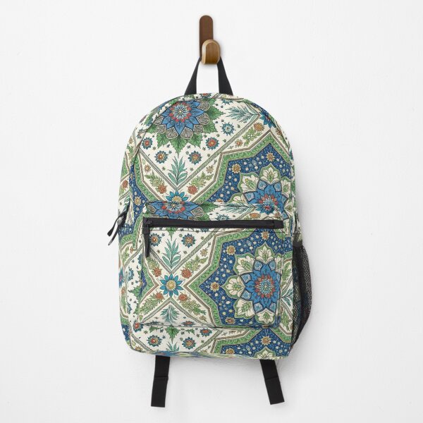 Item preview, Persian Carpet in Blue and Sage Green Print designed and sold by hellcom.