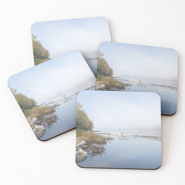 Item preview, Morning Mist Over Cranberry Lake, Haliburton, ON 1 designed and sold by jrtwynam.