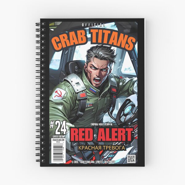 Item preview, Crab Titans issue 24 - Red Alert - spcreationsco22 designed and sold by SpCreationsCo22.