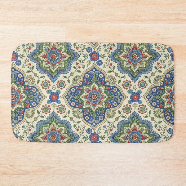 Item preview, Persian Carpet in Blue and Green Print designed and sold by hellcom.