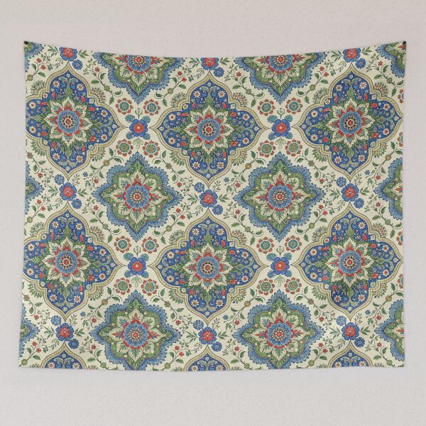 Item preview, Persian Carpet in Blue and Green Print designed and sold by hellcom.